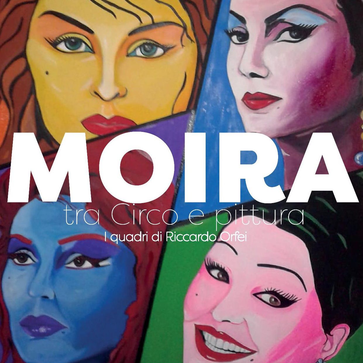 Moira Orfei La Regina il manifesto della mostra