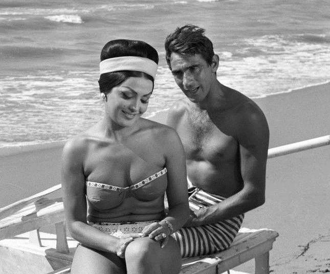 Moira e Walter Chiari Moira Orfei Walter Chiari in Gli italiani e le donne 1962 gettyimages