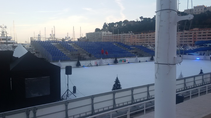 pista di pattinaggio montecarlo patinoire