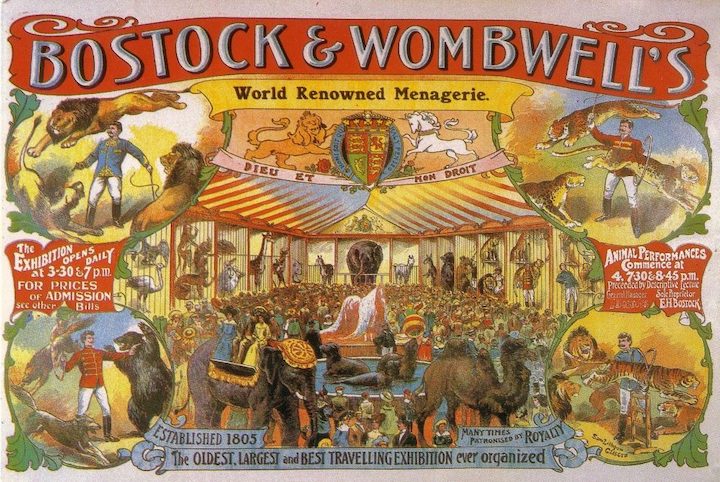 Bostock and Wombwells circus visited Preston Pic Circus World