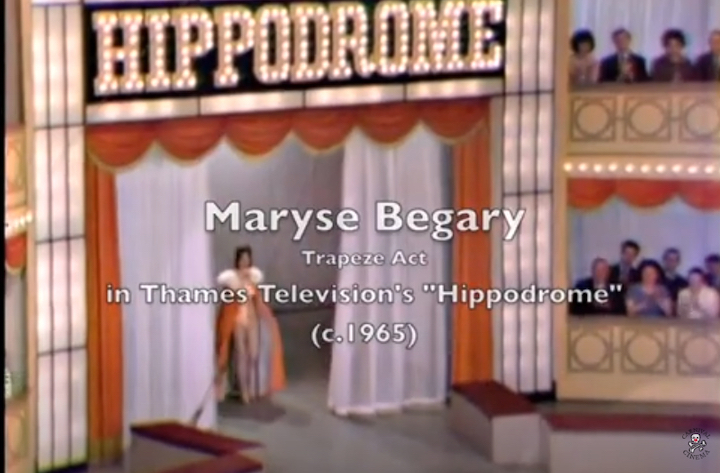 Early UK colour broadcast of a circus Pic YouTube