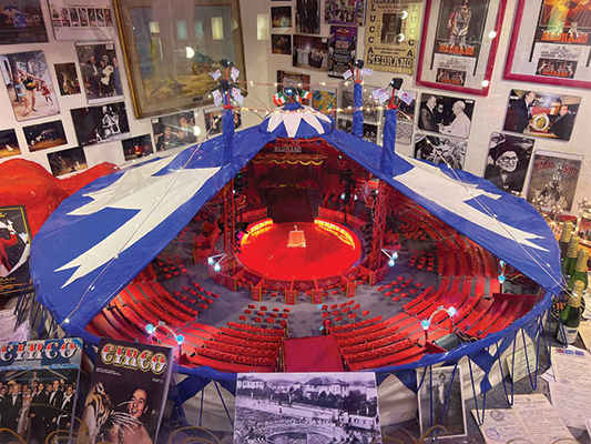 Famiglia leonida casartelli e circo medrano