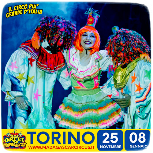 Circo Madagascar Torino
