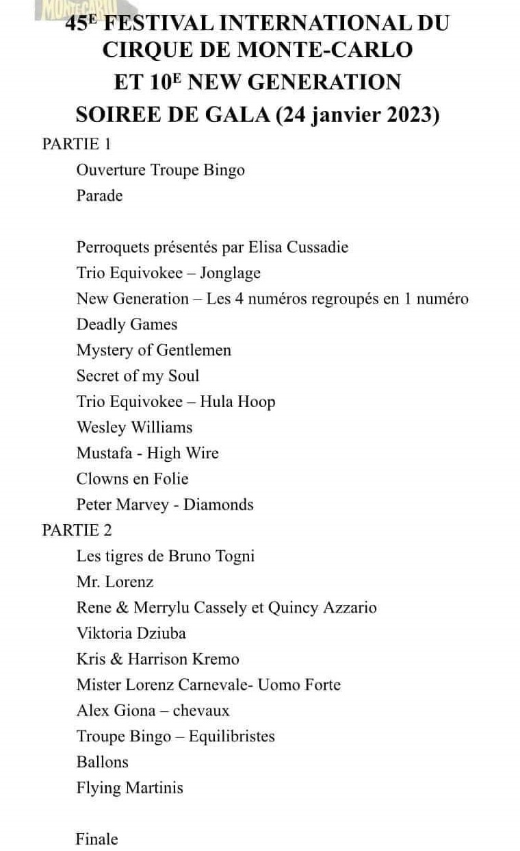 programma gala
