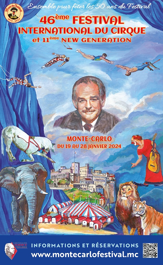 Affiche 46me Festival International du Cirque de Monte Carlo