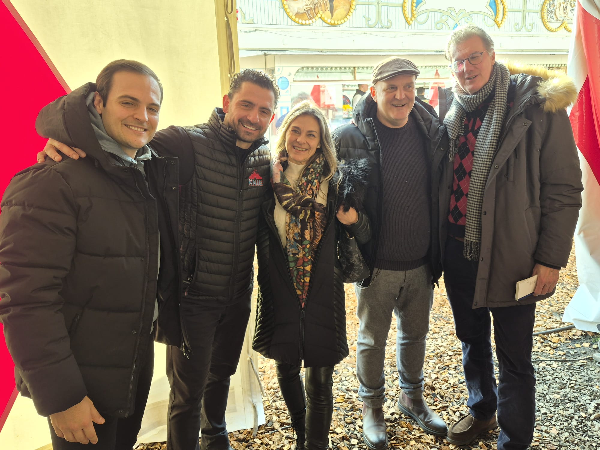 Christian Orfei, Maycol Errani, Paride Orfei, Sneja Nedeva e Francesco Mocellin IMG 20251206 WA0012